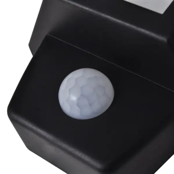 Päikesepatareiga seinavalgustid liikumisanduriga, 2 tk, must, 20 x 9,5 x 27,5 cm – 5