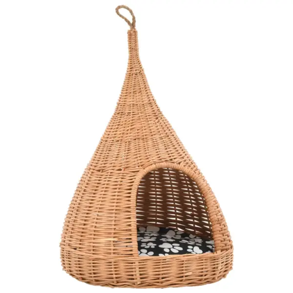 Kassimaja eemaldatava pehmendusega, pajust veetilgakujuline tipi, 40 x 60 cm - 2