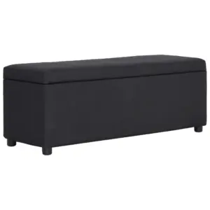 Panipaigaga hoiupink, must polüster, 116 cm