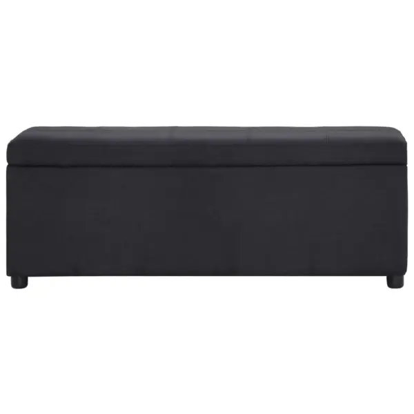 Panipaigaga hoiupink, must polüster, 116 cm – 2