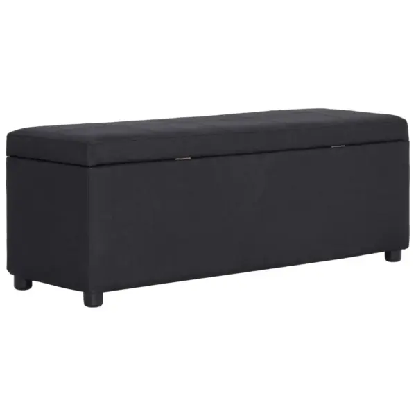 Panipaigaga hoiupink, must polüster, 116 cm – 4