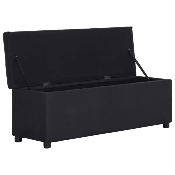 Panipaigaga hoiupink, must polüster, 116 cm – 5