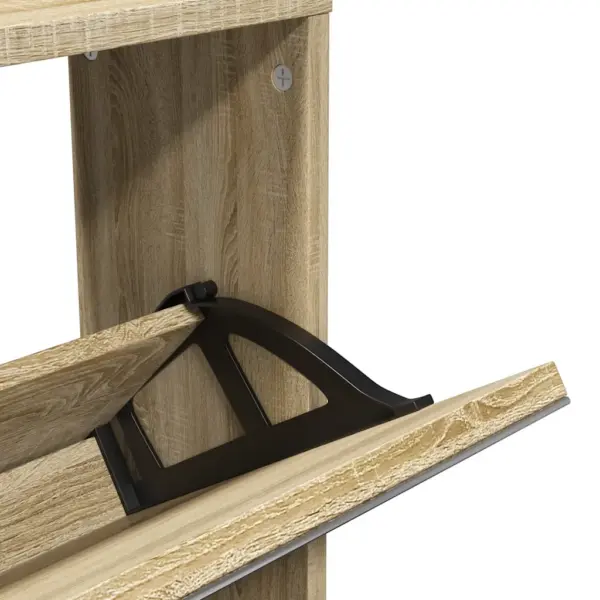 Peegliga kingakapi komplekt, 5 allatõmmatavat sahtlit, tamm, 63 x 17 x 169,5 cm – 7