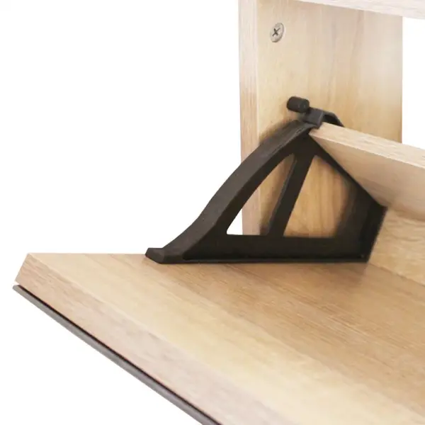 Peegliga kingakapp 3 allatõmmatava sahtliga, tamm, 63 x 17 x 102,5 cm – 7