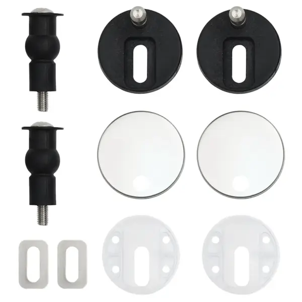 Pehmelt sulguvad WC prill-lauad pingviinimustriga, MDF, 2 tk – 8