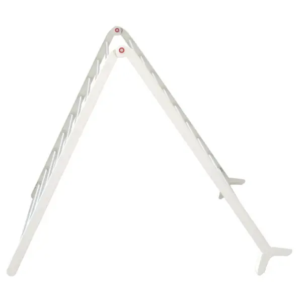 Pikendatav vannile pesukuivatusrest, alumiinium ja plast, hõbedane, 53–90 x 10 x 64 cm – 4
