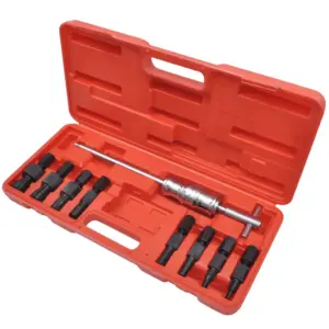 Pimeda ava laagritõmmitsate komplekt liughaamriga, 9 tk, 8–32 mm