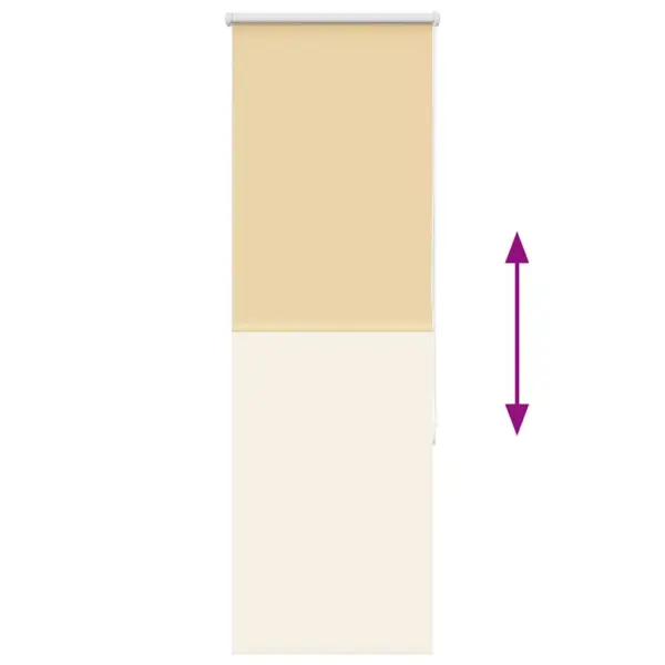 Pimendav beež ruloo ketiga, 40 x 150 cm, 100% polüester, alumiiniumsiiniga – 9