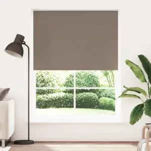 Pimendav rullkardin termokattega, kohvipruun, 140 x 230 cm, 100% polüester, valge kett