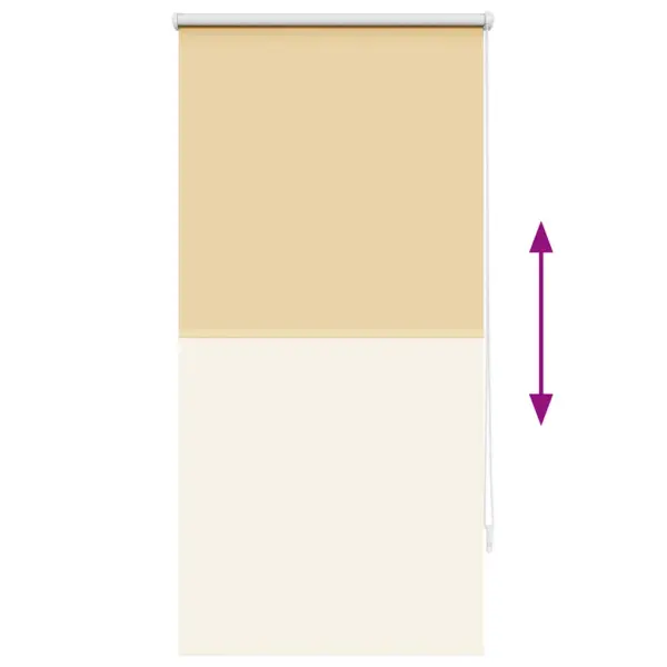 Pimendav rullkardin termokattekihiga, 60 x 120 cm, beež – 9