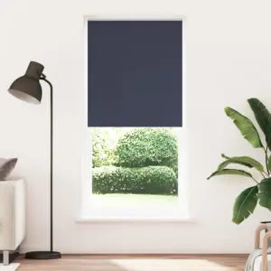 Pimendav ruloo termokattega, meresinine, 120 x 230 cm, valge ketiga