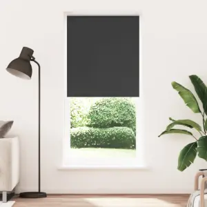 Pimendav ruloo must, 80 x 230 cm, termokattega, valge ketiga