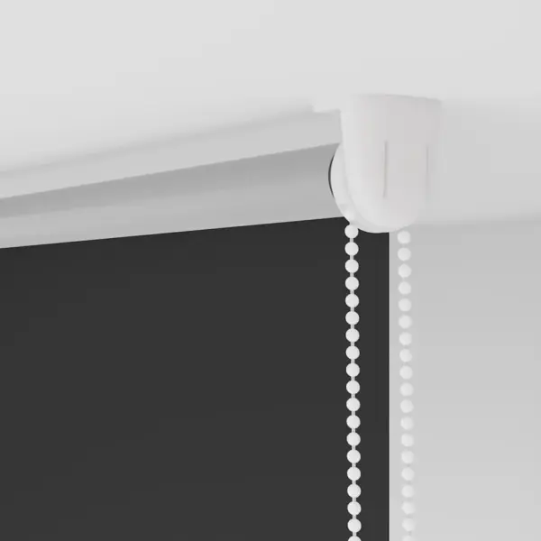 Pimendav ruloo must, 80 x 230 cm, termokattega, valge ketiga – 13