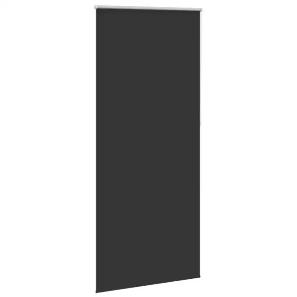 Pimendav ruloo must, 80 x 230 cm, termokattega, valge ketiga – 3