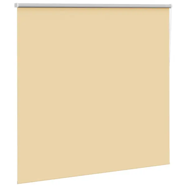 Pimendav ruloo beež, 150 x 130 cm, 100% polüester, alumiiniumsiiniga – 3
