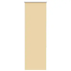 Pimendav ruloo, beež, 50 x 150 cm, 100% polüester, alumiiniumsiin