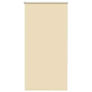 Pimendav ruloo privaatsuse ja valguse reguleerimiseks, beež, 65 x 130 cm, kanga laius 60,7 cm, 100% polüester, alumiiniumsiin, ketiühendusega
