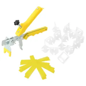 Plaatide tasandussüsteemi komplekt, 3 mm, 2500 klambrit, 500 kiilu ja tangid