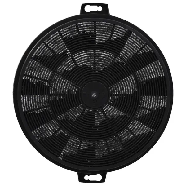 Pliidikubu süsifiltrid aktiivsöega, 2 tk, must, 210 mm – 4