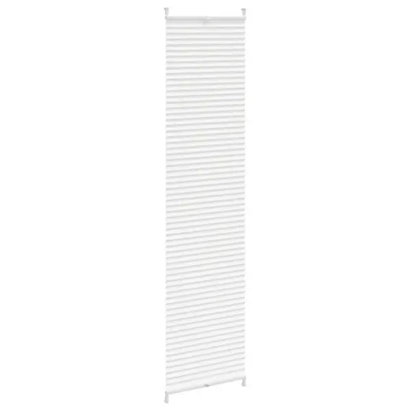 Valge plisseekardin klambritega kinnitusega, 40 x 200 cm – 3