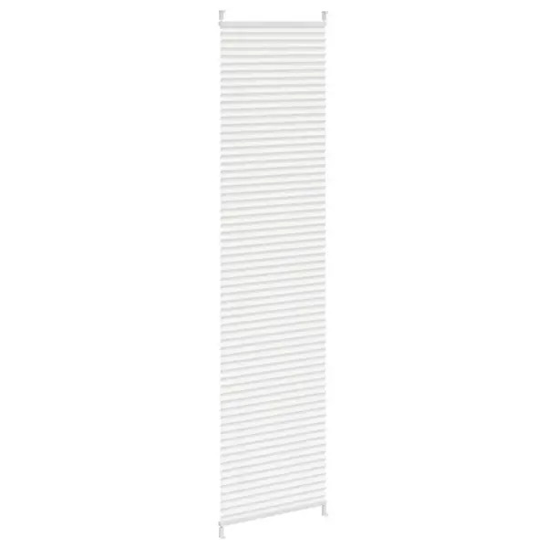 Valge plisseekardin klambritega kinnitusega, 40 x 200 cm – 4