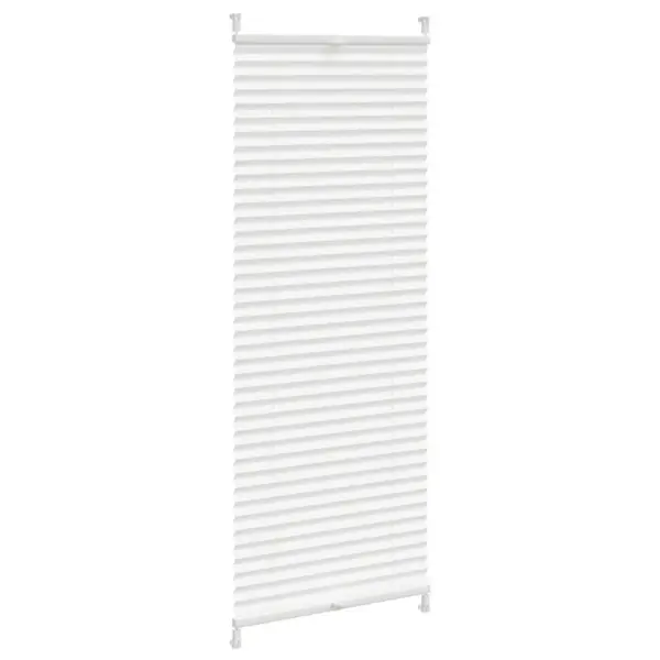 Plisseekardin klambrikinnitusega, valge, 50 x 125 cm – 3