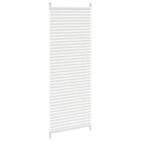 Plisseekardin klambrikinnitusega, valge, 50 x 125 cm – 4