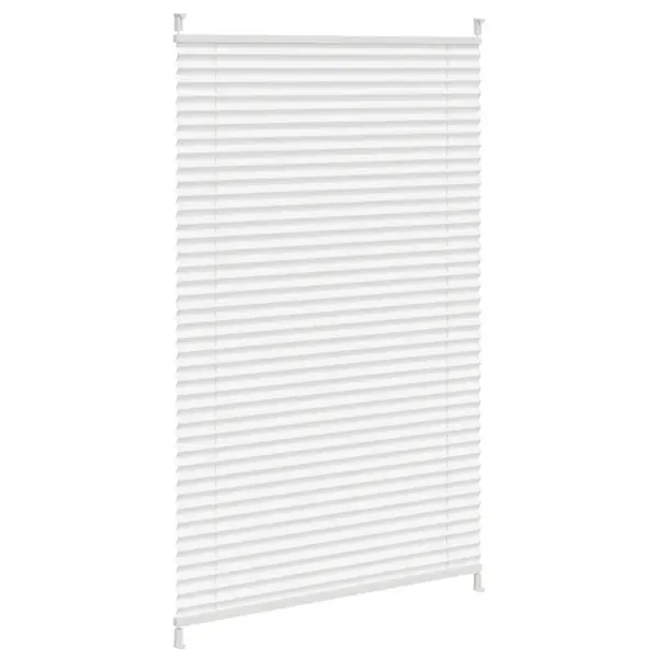 Plisseekardin klambrikinnitusega, valge kreppkangas, 70 x 125 cm – 4
