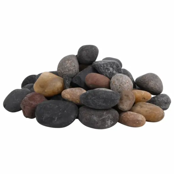 Dekoratiivsed poleeritud veeriskivid akvaariumile ja aeda, mitmevärvilised, 5–8 cm, 10 kg – 2