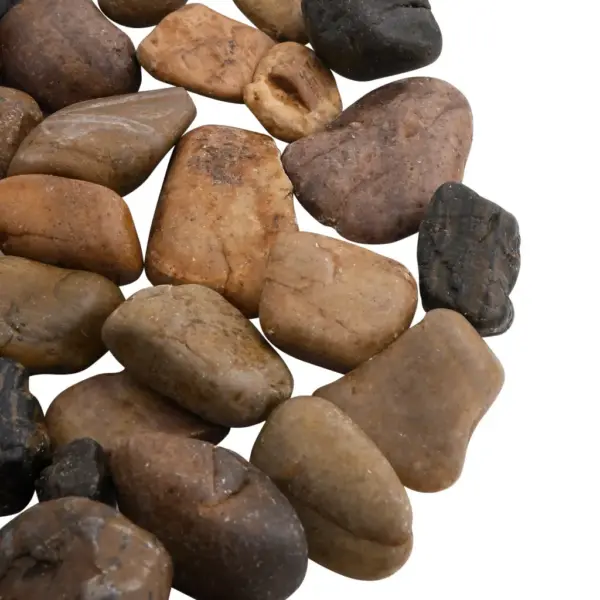 Poleeritud veerkivid akvaariumile ja aeda, mitmevärvilised, 2–5 cm, 25 kg – 4