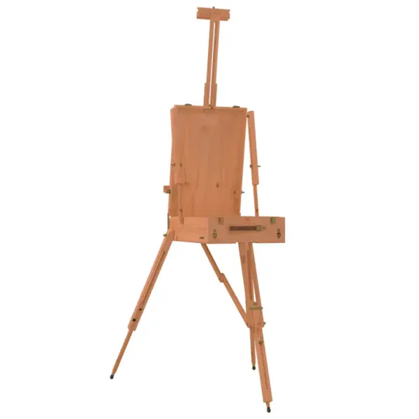 Pöögipuidust molbert reguleeritava kõrguse ja nurgaga, 81 x 121 x 173 cm – 6