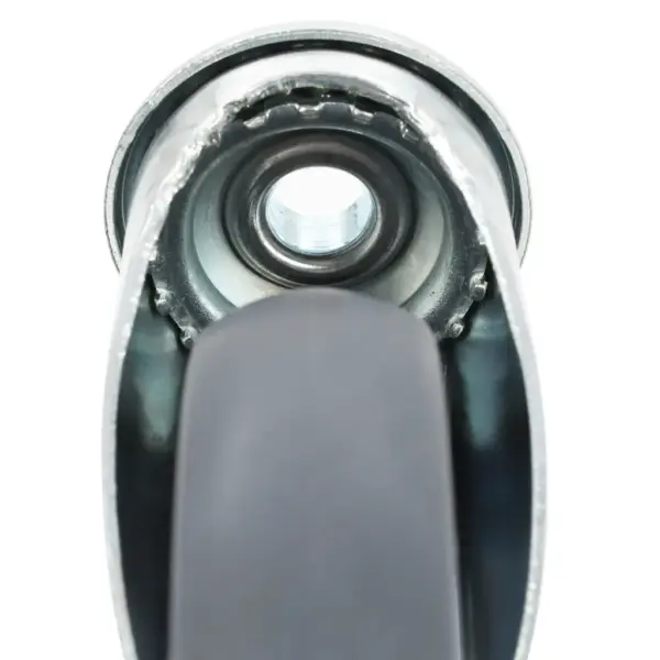 Hallid pööratavad mööblirattad poldiaukudega, 32 tk, 125 mm, pooled piduritega – 7