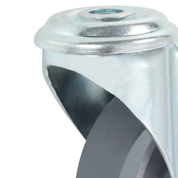 Pööratavad mööblirattad poldiauguga, hallid, 8 tk, 100 mm – 5