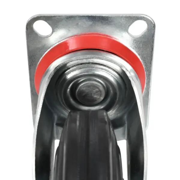 Pöörlevad kummirattad 200 mm, 16 tk, must, 180 kg – 8