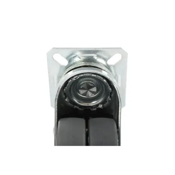 Pöörlevad kummirattad piduritega, 8 tk, hall, 50 mm – 8