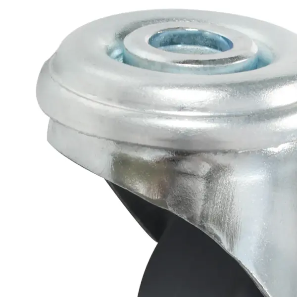 Pöörlevad kummirattad poldiaukudega, 8 tk, hall, 50 mm, 35 kg – 8