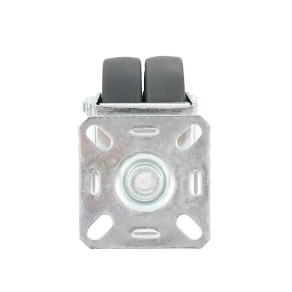 Hallid TPR pöörlevad mööblirattad, 8 tk, 50 mm, plaatkinnitusega – 6