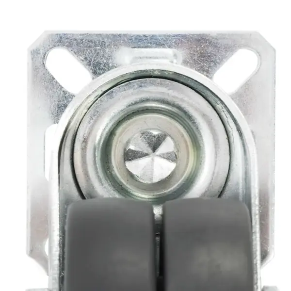 Hallid TPR pöörlevad mööblirattad, 8 tk, 50 mm, plaatkinnitusega – 8