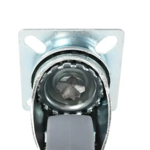 Pöörlevad mööblirattad piduritega, 50 mm, hall TPR, 16 tk – 7