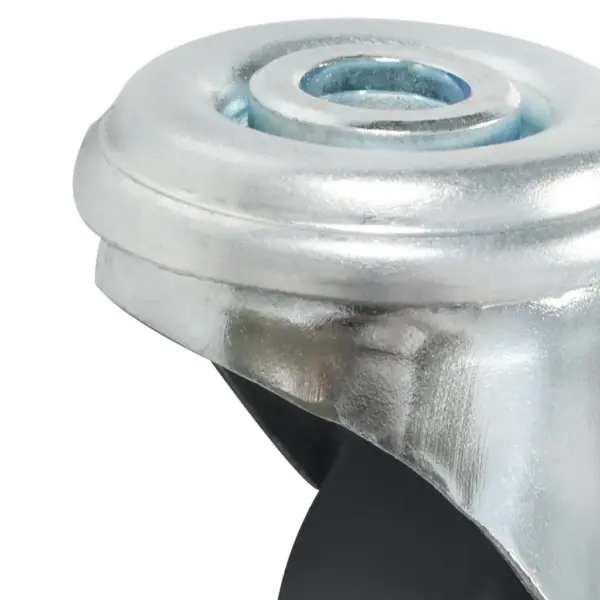 Pöörlevad mööblirattad poldiauguga, 24 tk, 50 mm, hall, piduritega ja ilma – 8