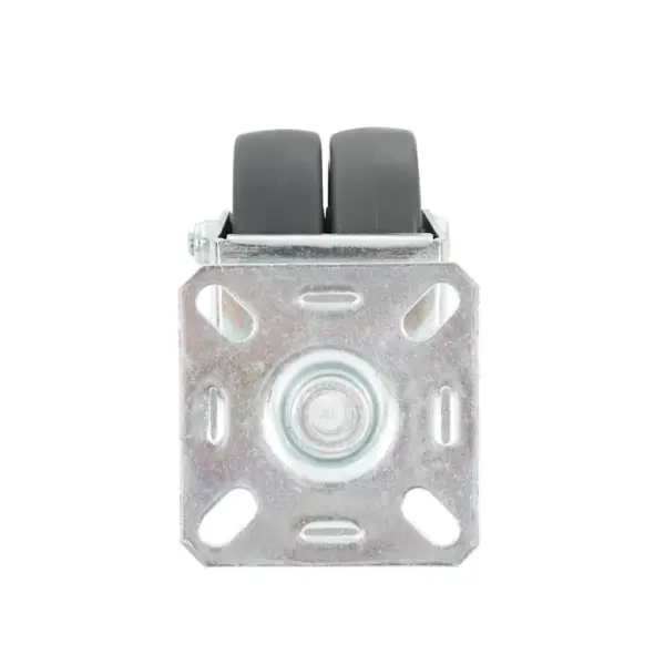 Pöörlevad TPR mööblirattad kinnitusplaadiga, hall, 50 mm, 24 tk – 6