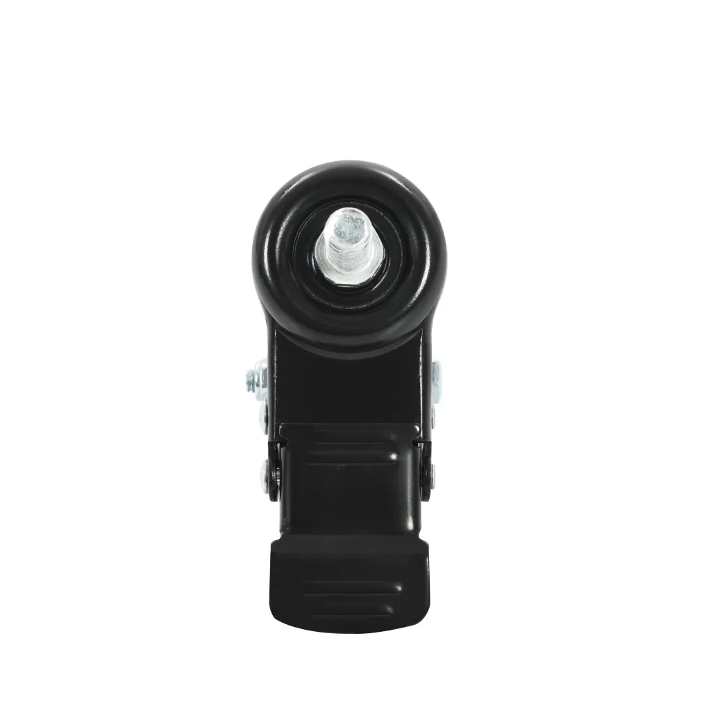 Pöörlevad piduritega rattad mööblile ja seadmetele, must PP ja raud, 50 mm, 4 tk