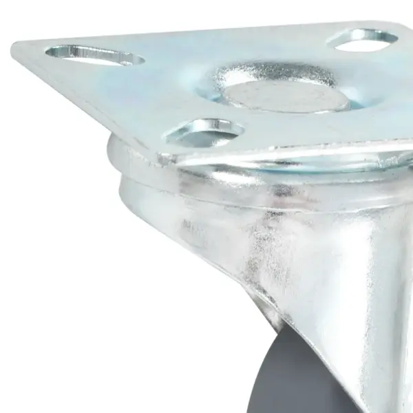 Pöörlevad rattad mööblile, 50 mm, hall, termoplastilisest kummist, topeltpiduritega, 16 tk – 9