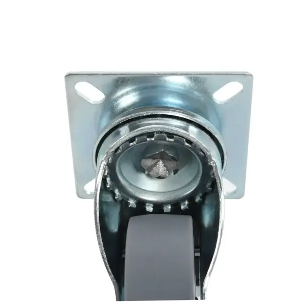 Pöörlevad TPR mööblirattad piduritega, hall, 75 mm, 24 tk – 8