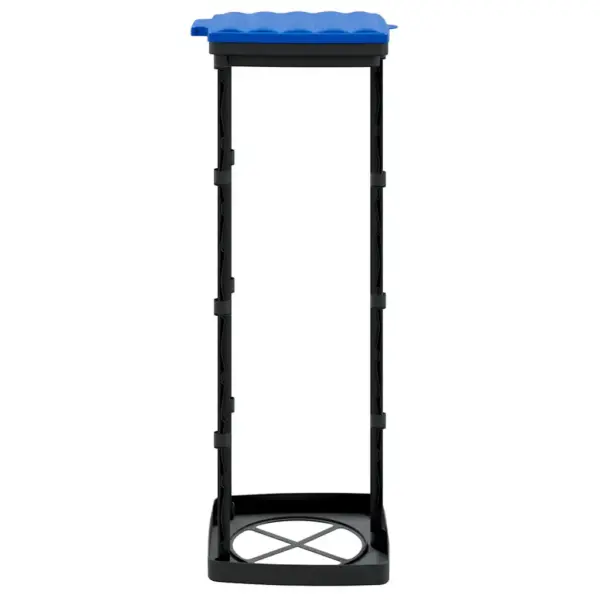 Prügikotihoidjad kaanega, 2 tk, 120 l, must/sinine, PP – 6