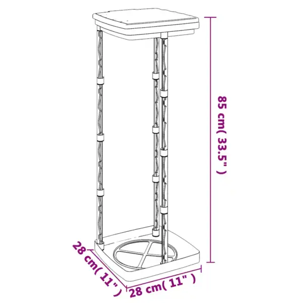 Prügikotihoidjad kaanega, 2 tk, 120 l, must/sinine, PP – 8