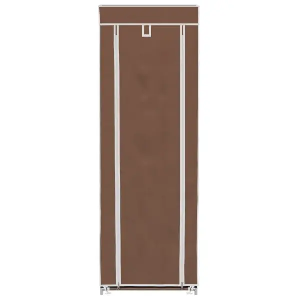 Pruun kangast kingakapp 8 riiuliga, 57 x 29 x 162 cm – 4