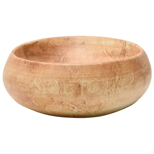 Pruun ovaalne keraamiline tööpinnapealne vannitoavalamu, 59 x 40 x 15 cm – 5