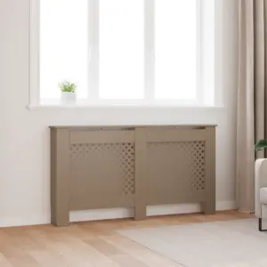 Pruun MDF radiaatorikate kärgstruktuuriga, 152 x 19 x 81,5 cm
