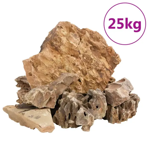 Akvaariumi dragon-kivid dekoratsiooniks, pruun, 5–30 cm, 25 kg – 2